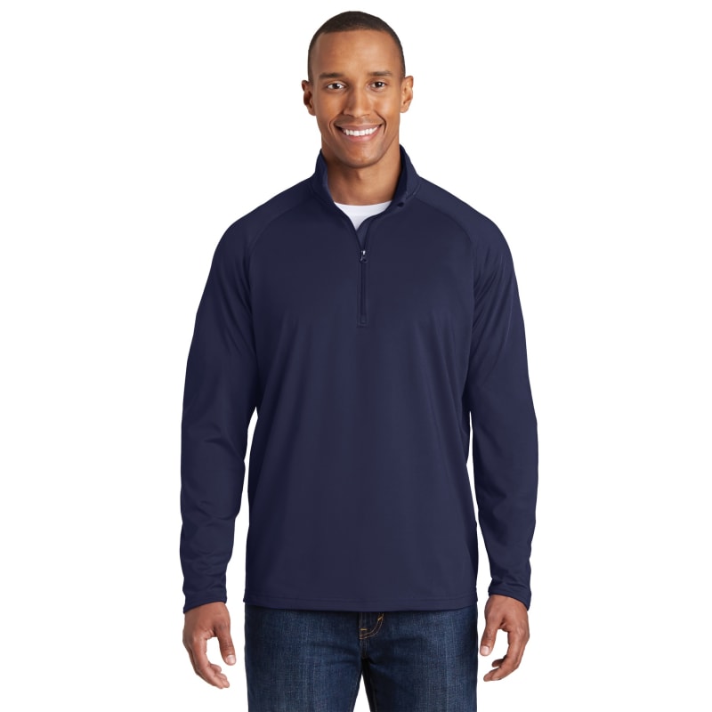 Sport-Tek Tall Sport-Wick Stretch 1/4-Zip Pullover. 25