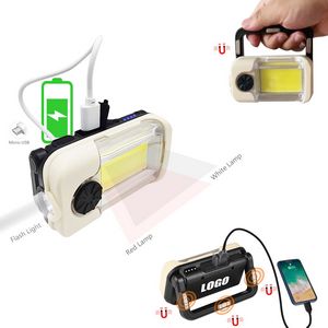 Portable COB Flashlight With Multiple Light Modes And Adjustable Handle 7