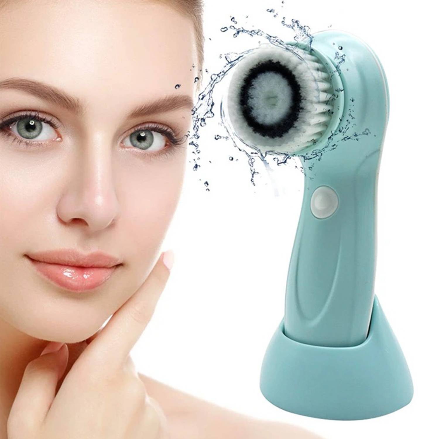 Household electric facial cleansing brush 3