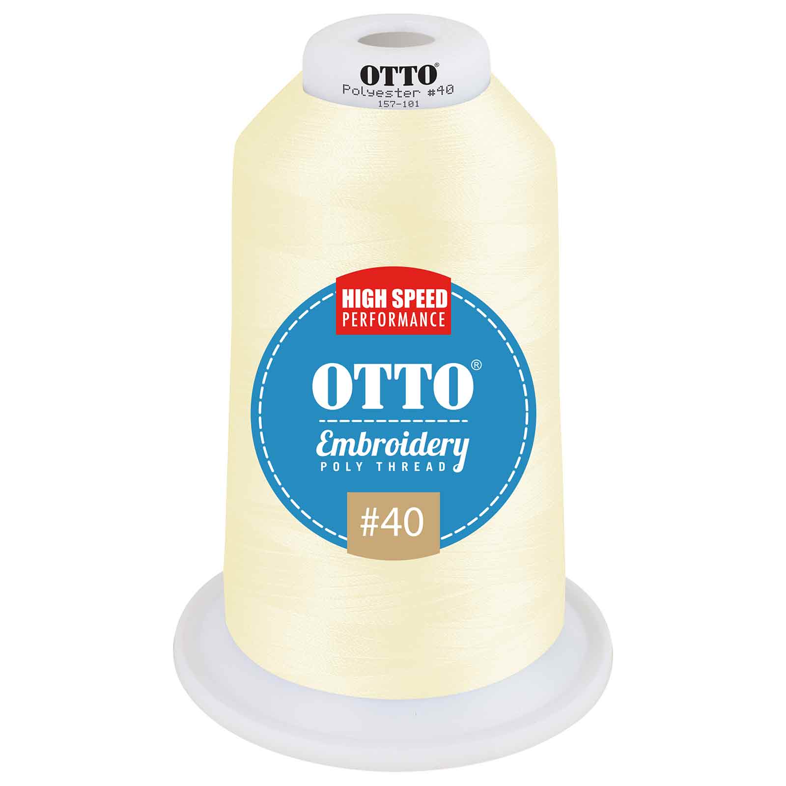 OTTO Embroidery Poly Thread #40 5,500 yd. King Cone 156