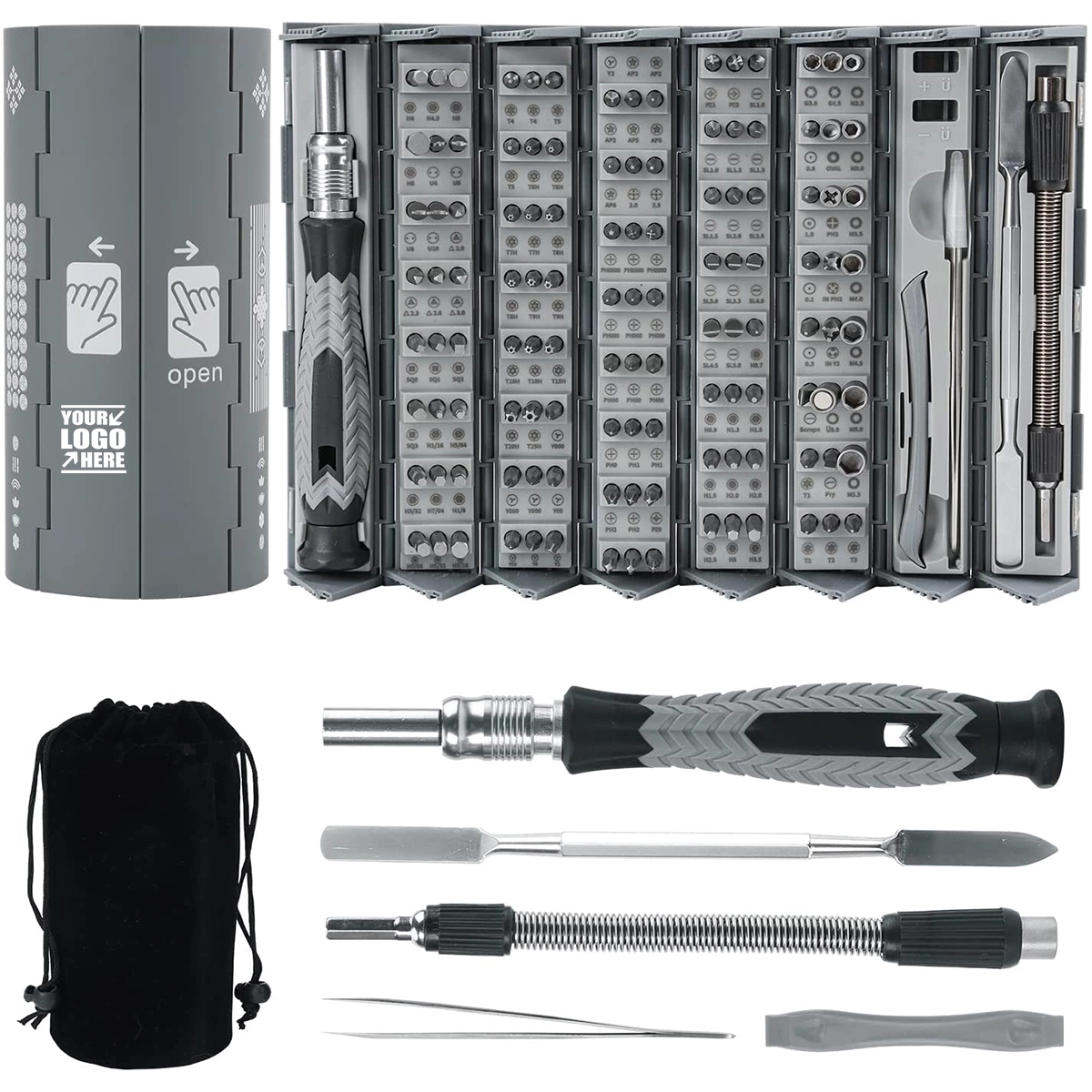 126 in 1 Magnetic Precision Screwdriver Set 2