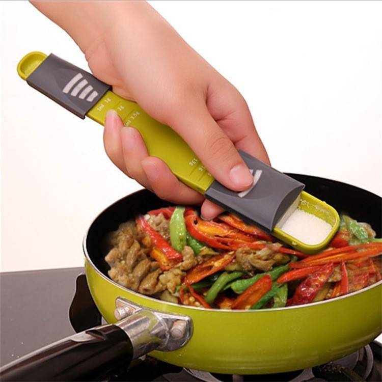 Double End Adjustable With Eight Stalls Measuring Spoon 3
