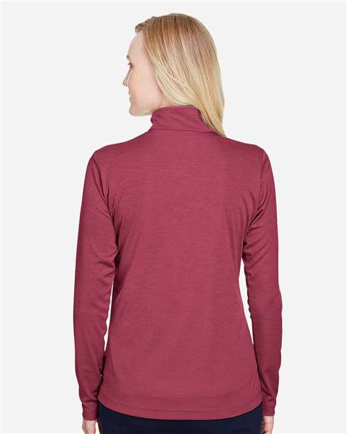 Women's Zone Sonic Heather Performance Quarter-Zip Pullover - TT31HW 22