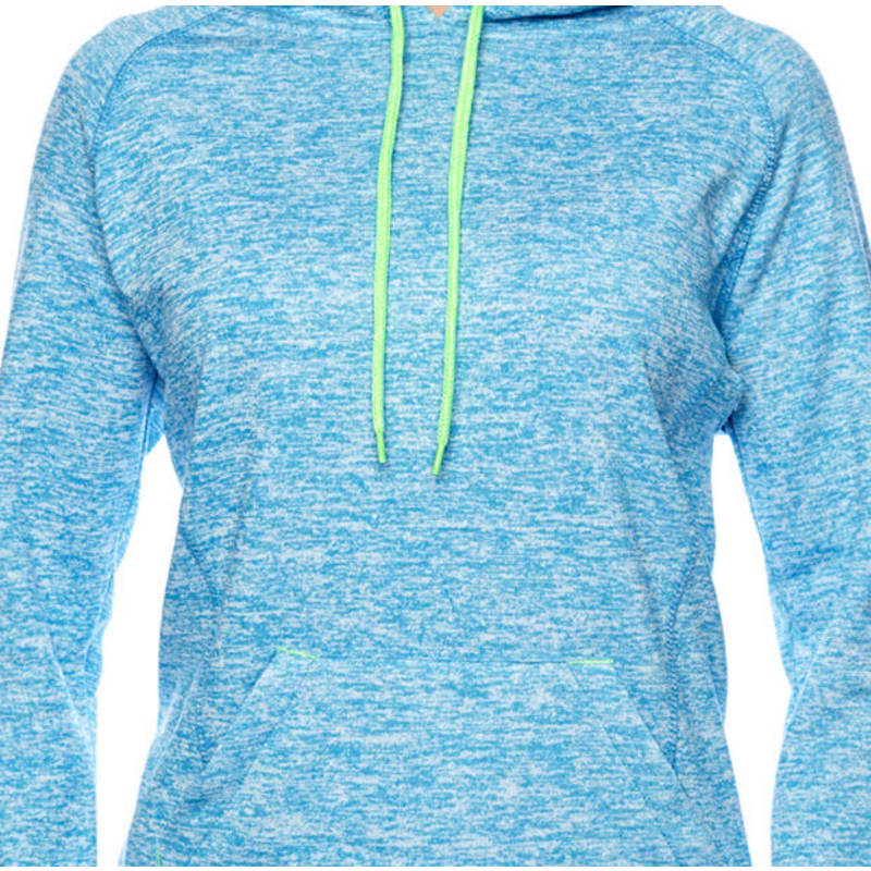 J America Ladies' Cosmic Contrast Fleece Hooded Sweatshirt, custom hoodie or sweatshirt with logo imprint 9