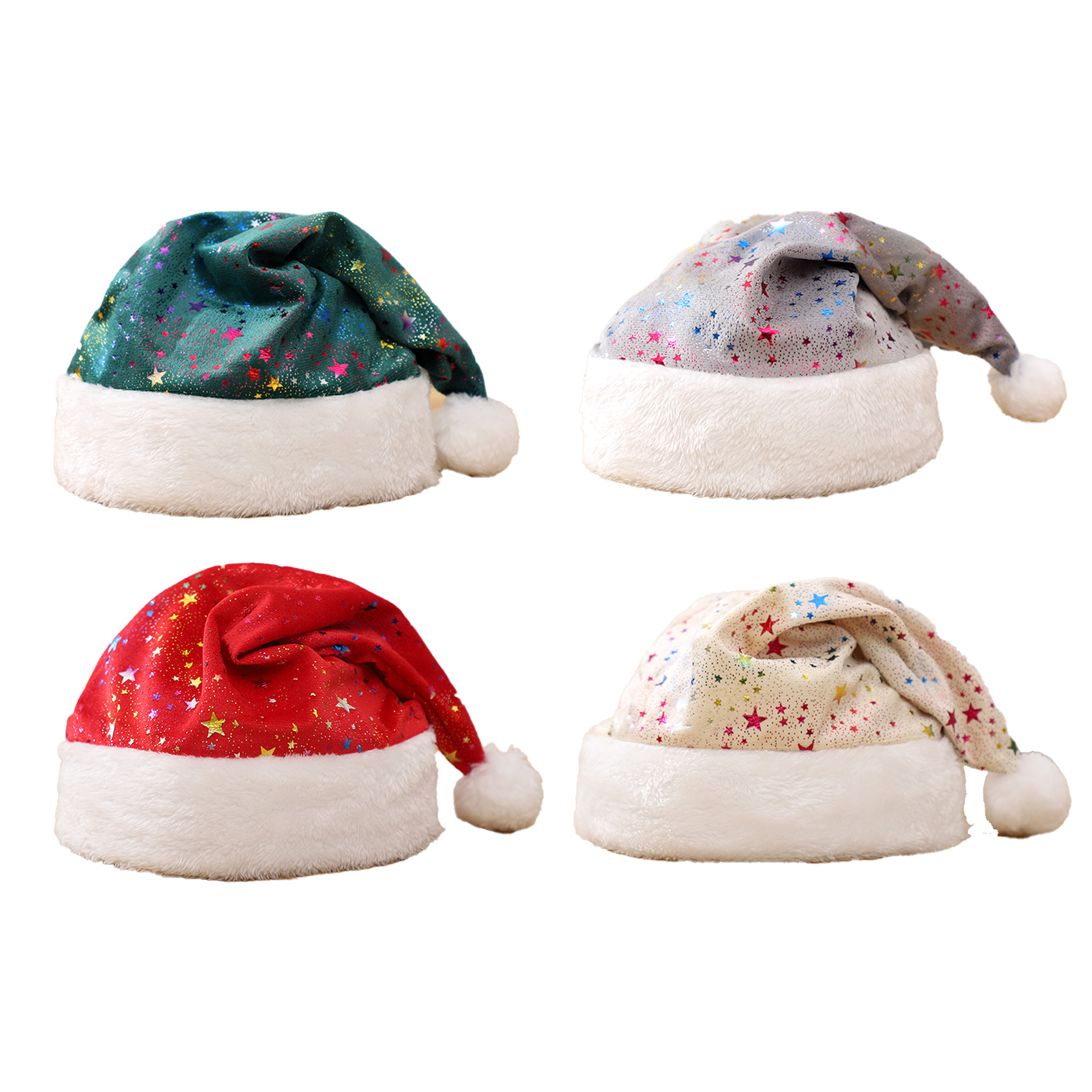 Christmas Santa Hat Light Up Available 2