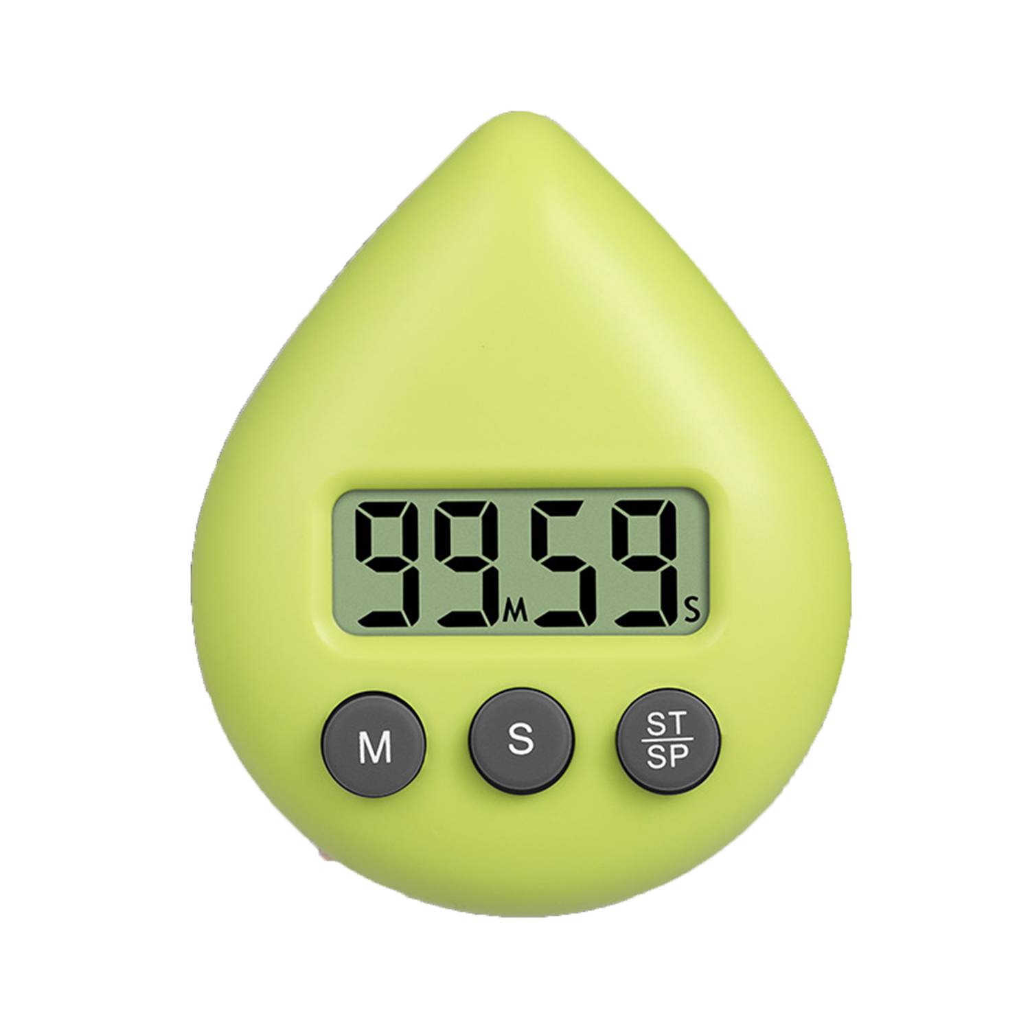 Teardrop-shaped electronic timer 5