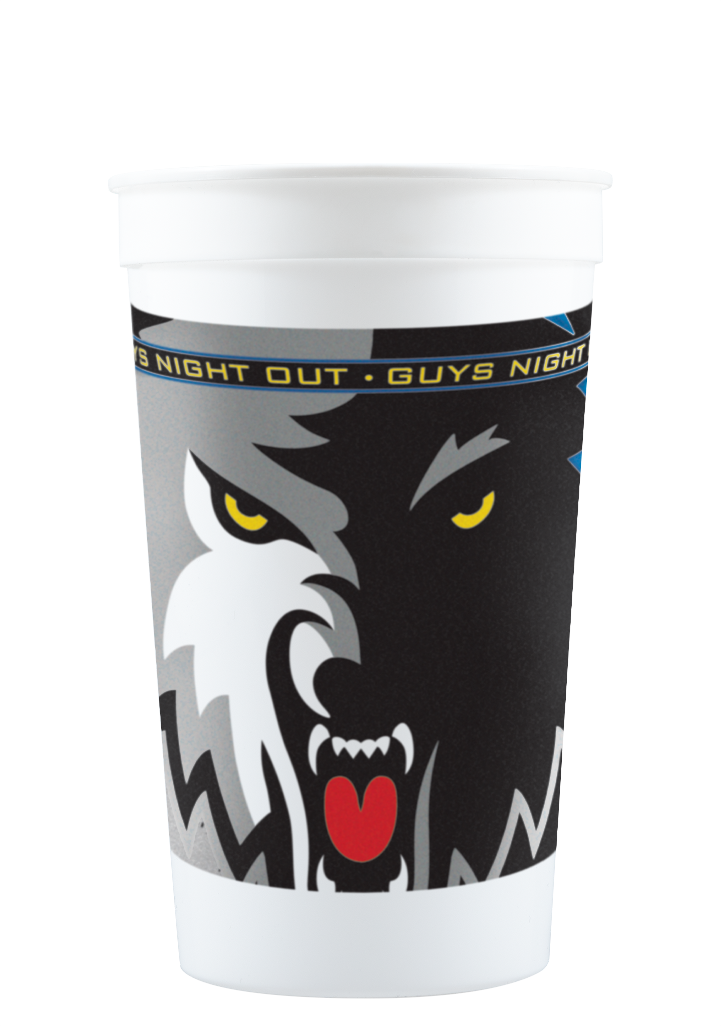 22 oz Stadium Cup Smooth White Hi-Speed Print 3