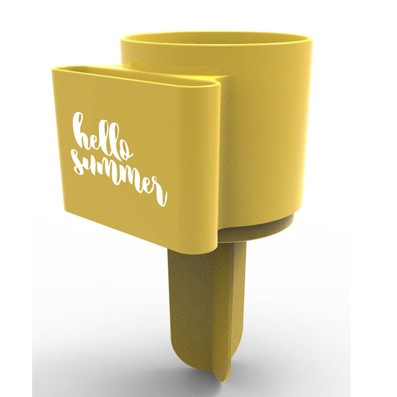 Beach Cup Holders W/the Phone Pocket 4