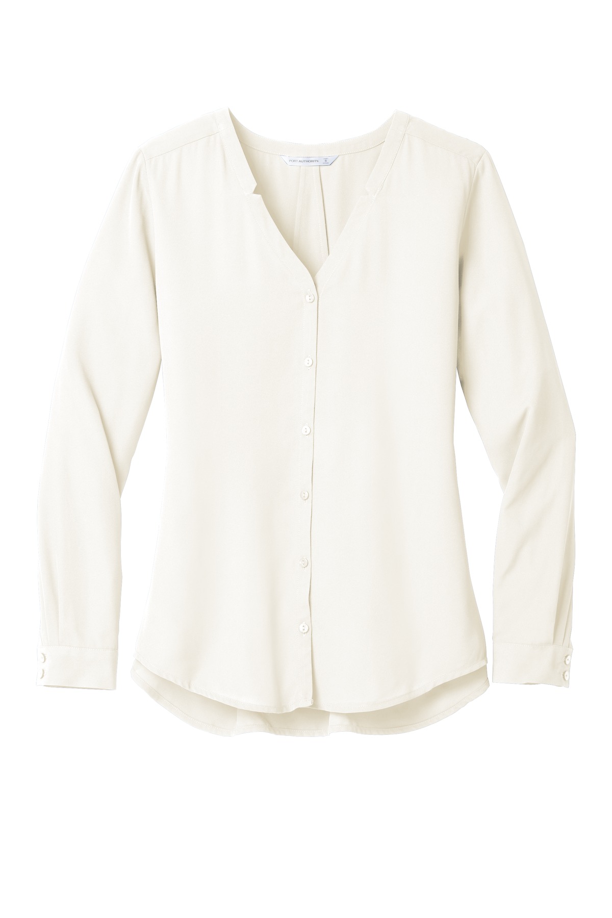 Port Authority Women's Long Sleeve Button-Front Blouse. LW700 19