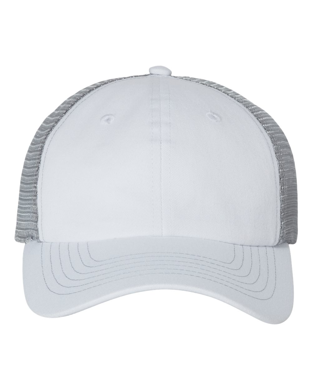 Contrast-Stitch Mesh-Back Cap - 3100 3