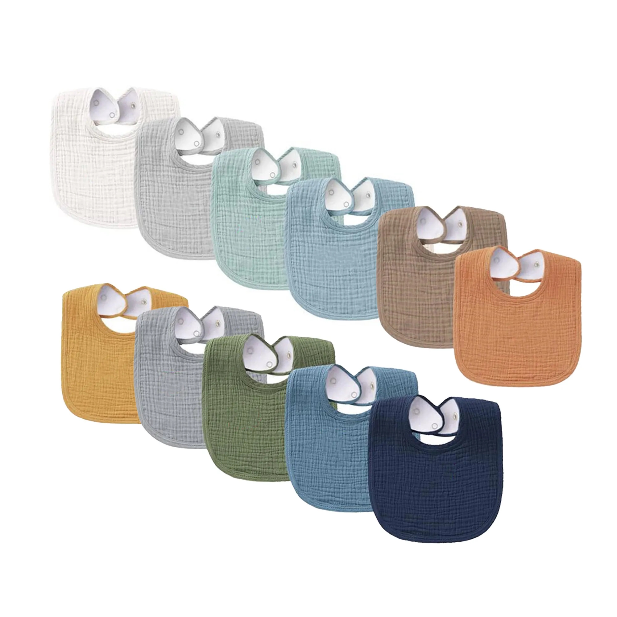 Baby Bandana Cotton Drool Bib 7