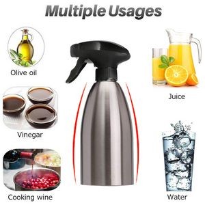 17oz Trigger Activated Oil Sprayer Bottle Dispenser 5