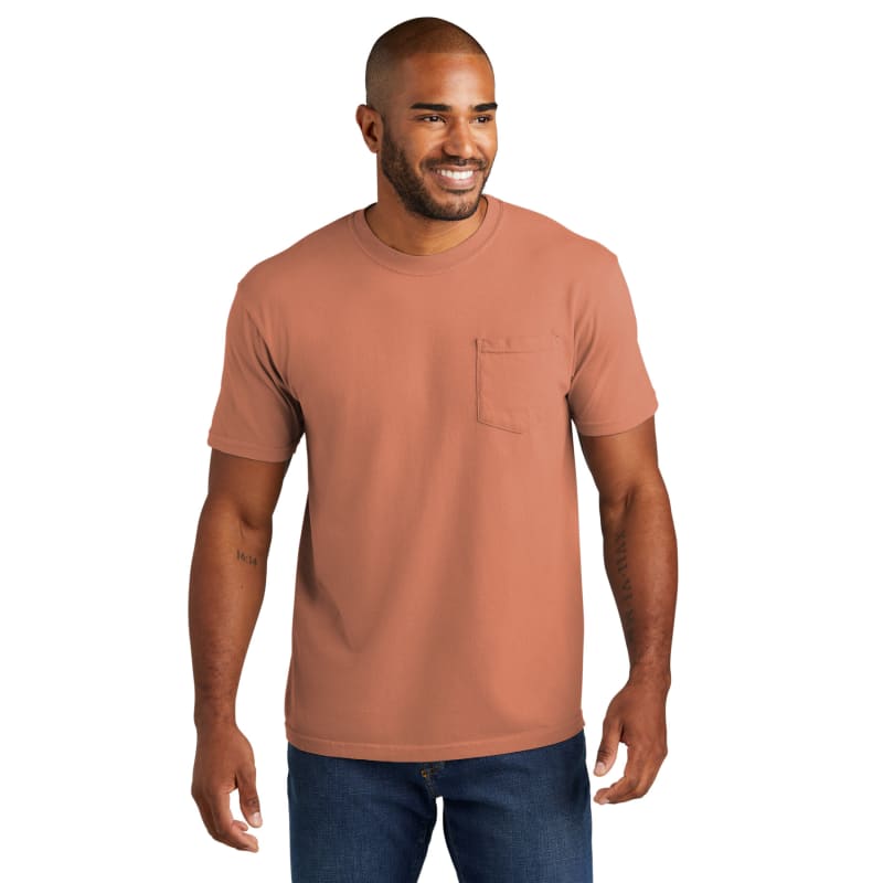 COMFORT COLORS Heavyweight Ring Spun Pocket Tee. 31