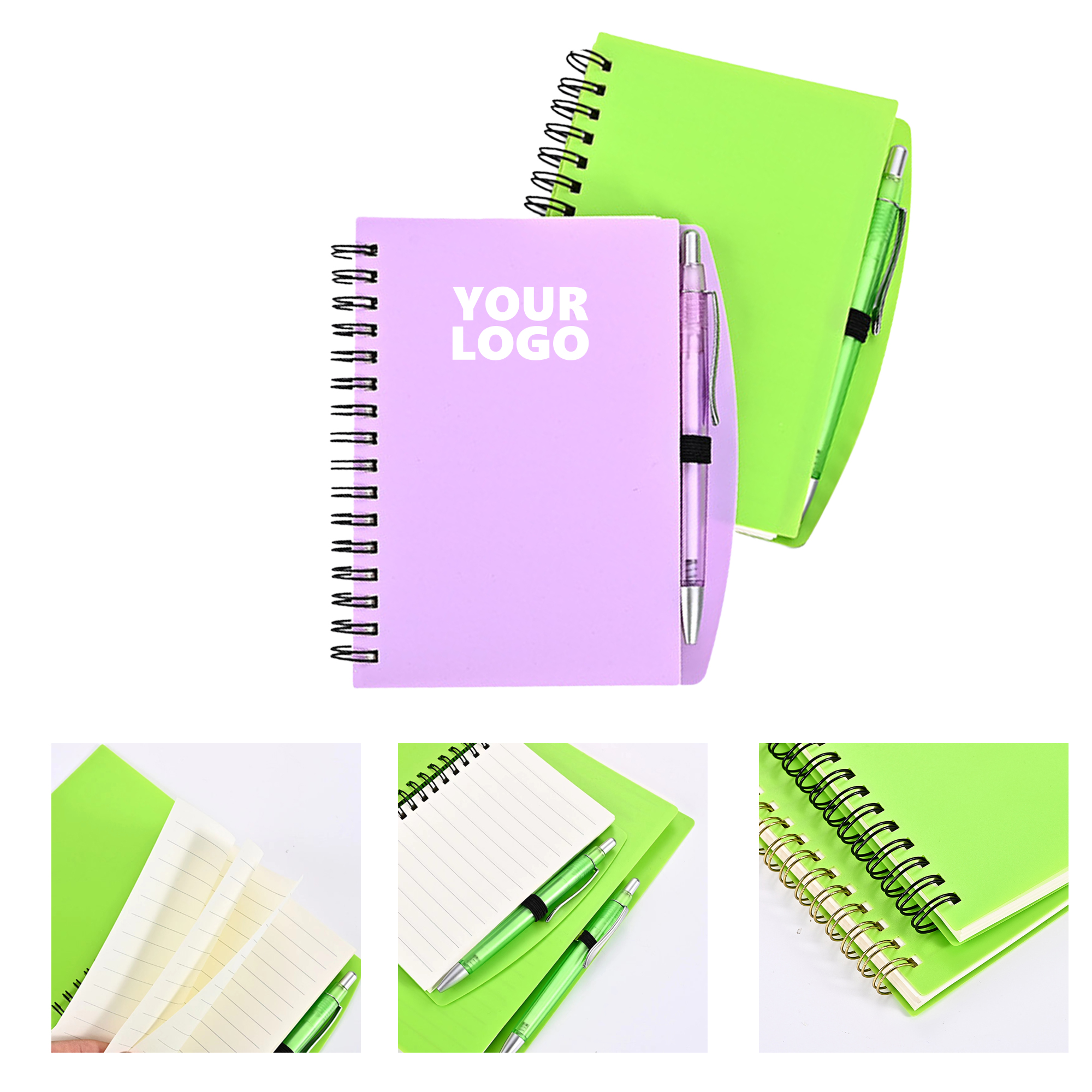 A6 Spiral Notebook With Pen 2