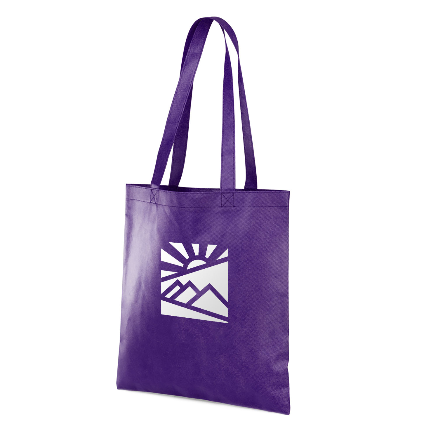 Speedy Shopper Non-Woven Reusable Tote Bags (2 Color Imprint) 3
