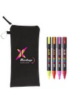 POSCA 4 Piece Neon Marker Set with Bag 22