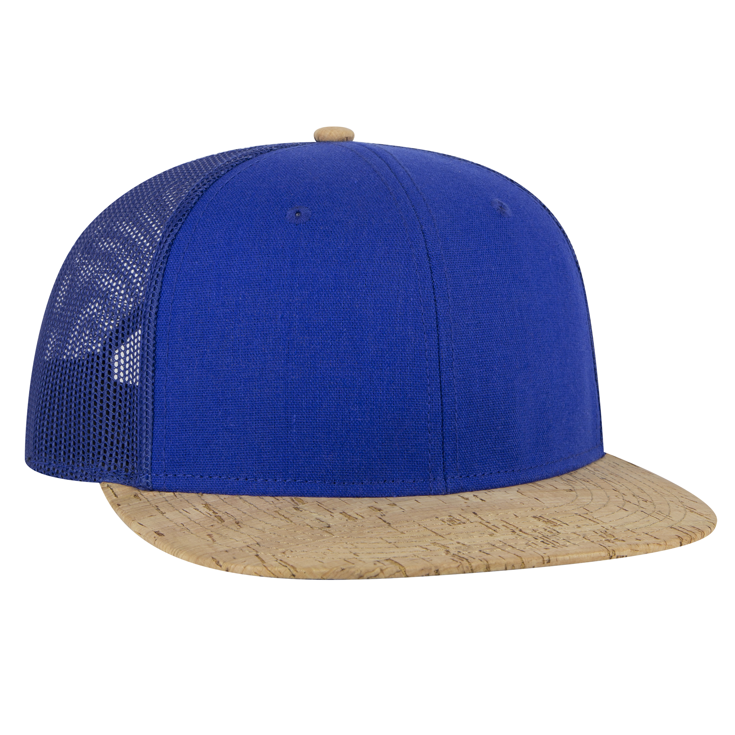 OTTO CAP® OTTO SNAP 6 Panel Pro Style Mesh Back Trucker Snapback Hat 56