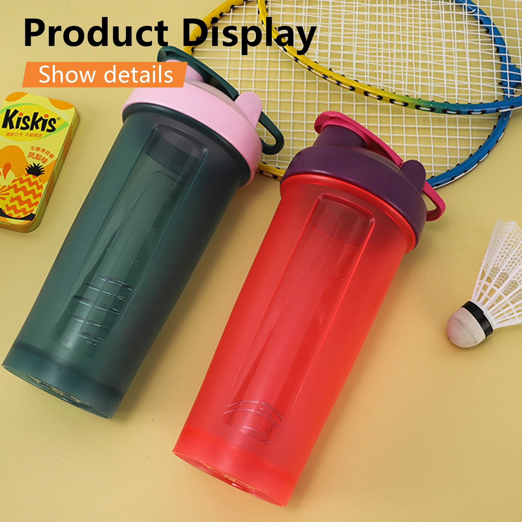 20 Ounce Protein Shaker Bottle Free Shipping 2
