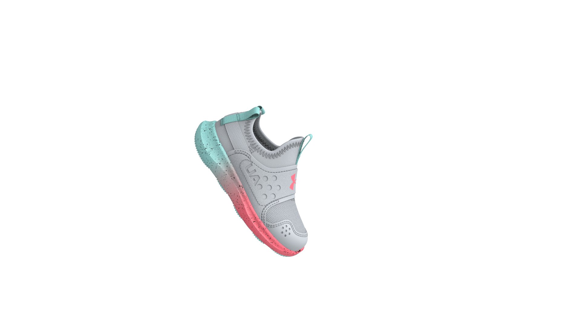 Girls' Infant UA Runplay Fade Running Shoes 5