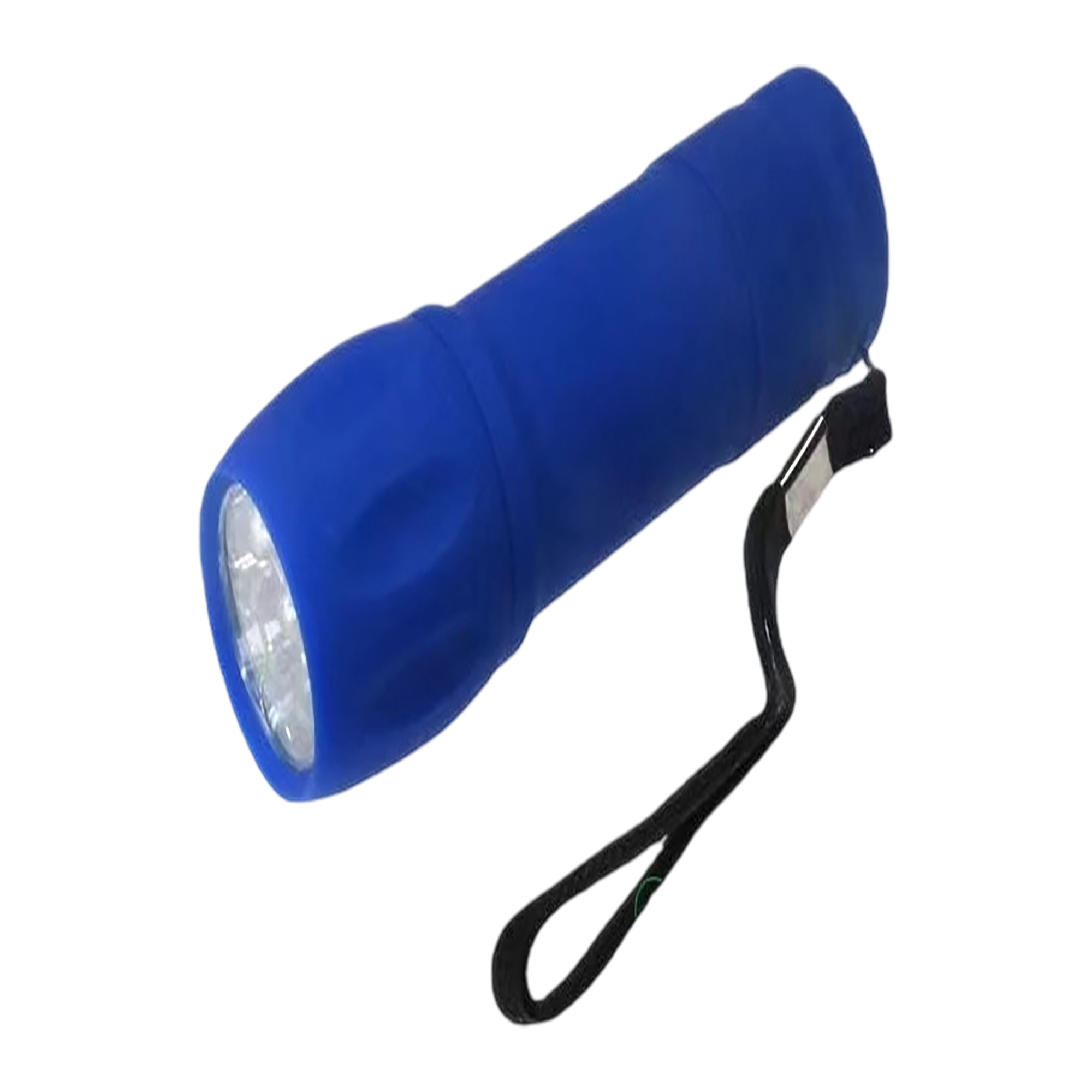 Hard Plastic Pocket Flashlight With Wrist Strap 1.2" Diameter x 4" Length 8