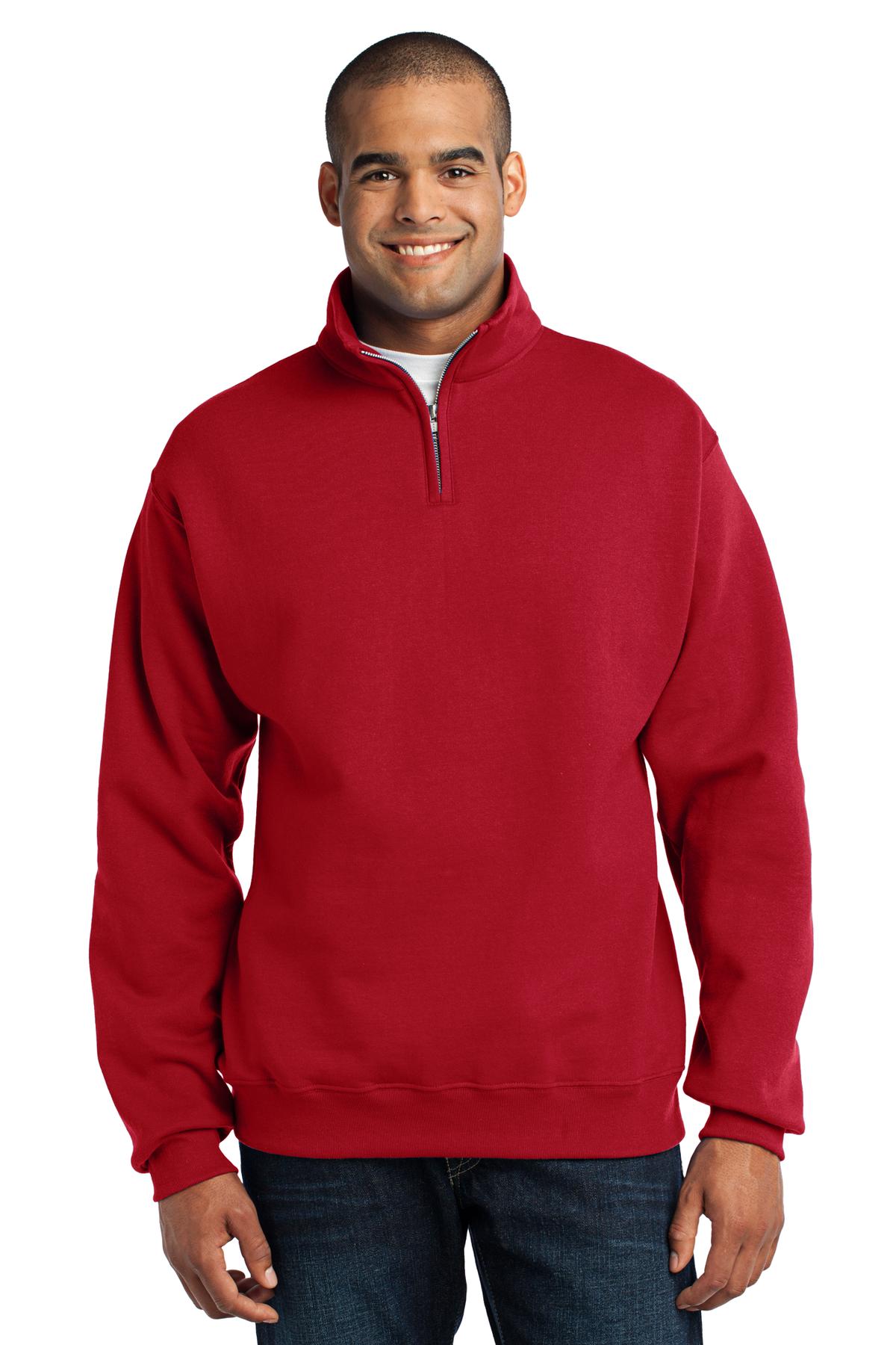 Jerzees® NuBlend 1/4-Zip Cadet Collar Sweatshirt 4