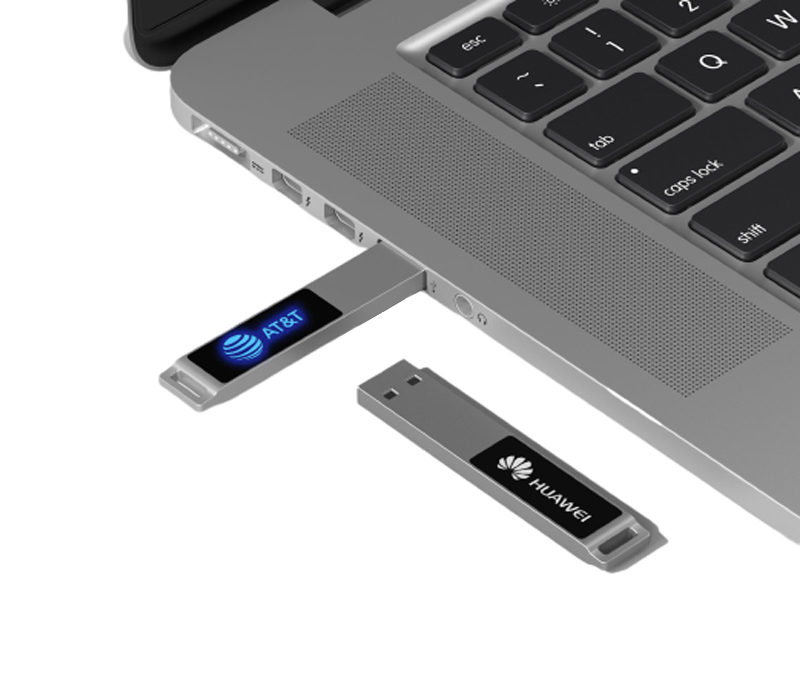 5 LED Light Up Logo USB Flash Drive 1