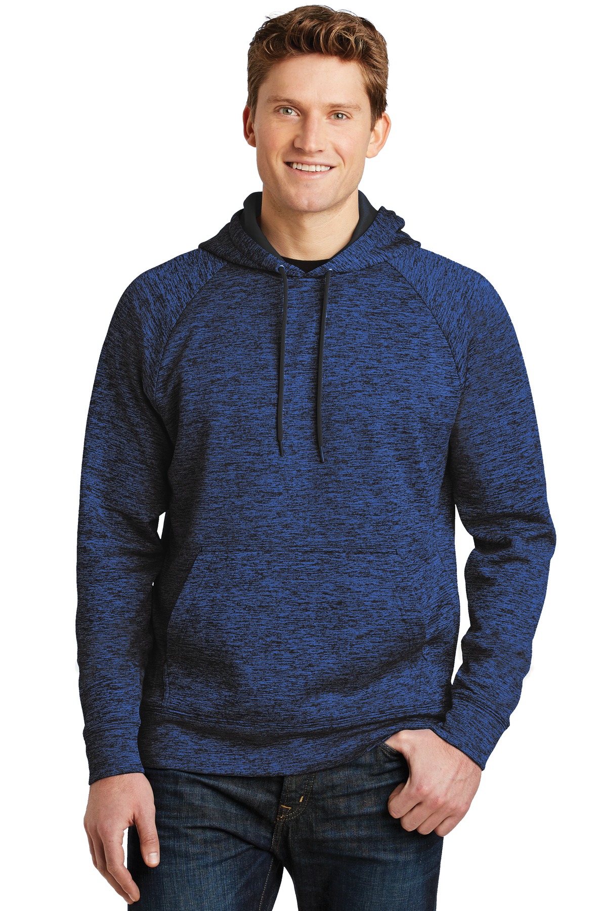 Sport-Tek PosiCharge Electric Heather Fleece Hooded Pullover. ST225, custom hoodie or sweatshirt with logo imprint 9