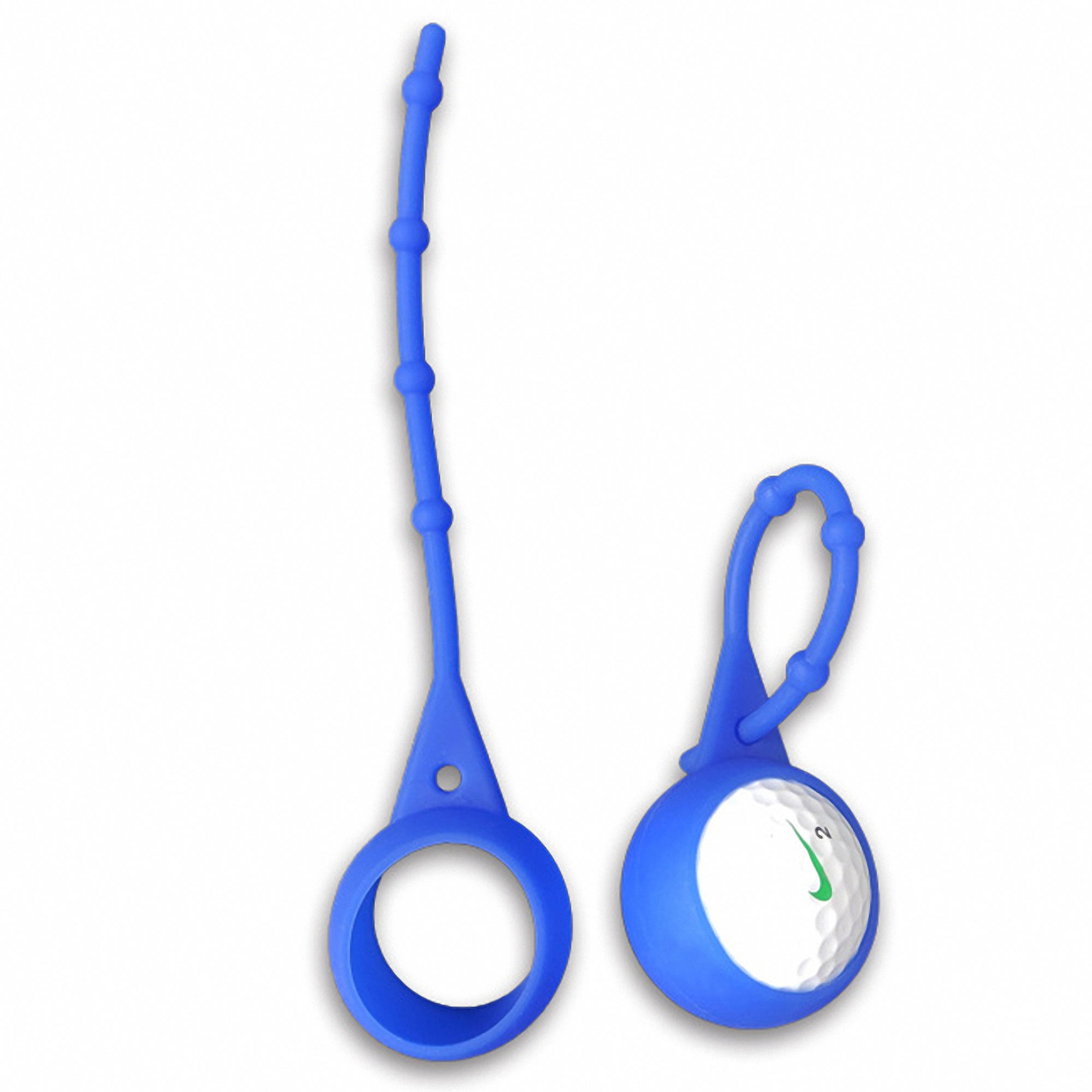 Silicone Golf Ball Keychain 3
