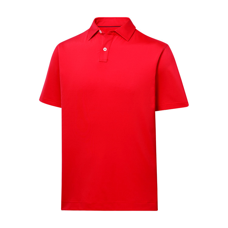 FootJoy Solid Lisle Self Collar- Athletic Fit Polo 2