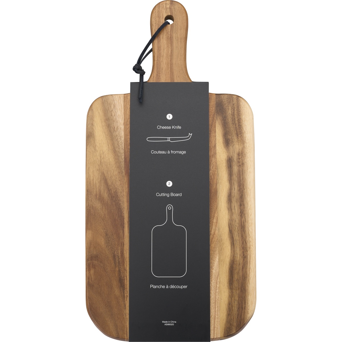 Niagara Cutlery™ Acacia Cheese Board Set 14