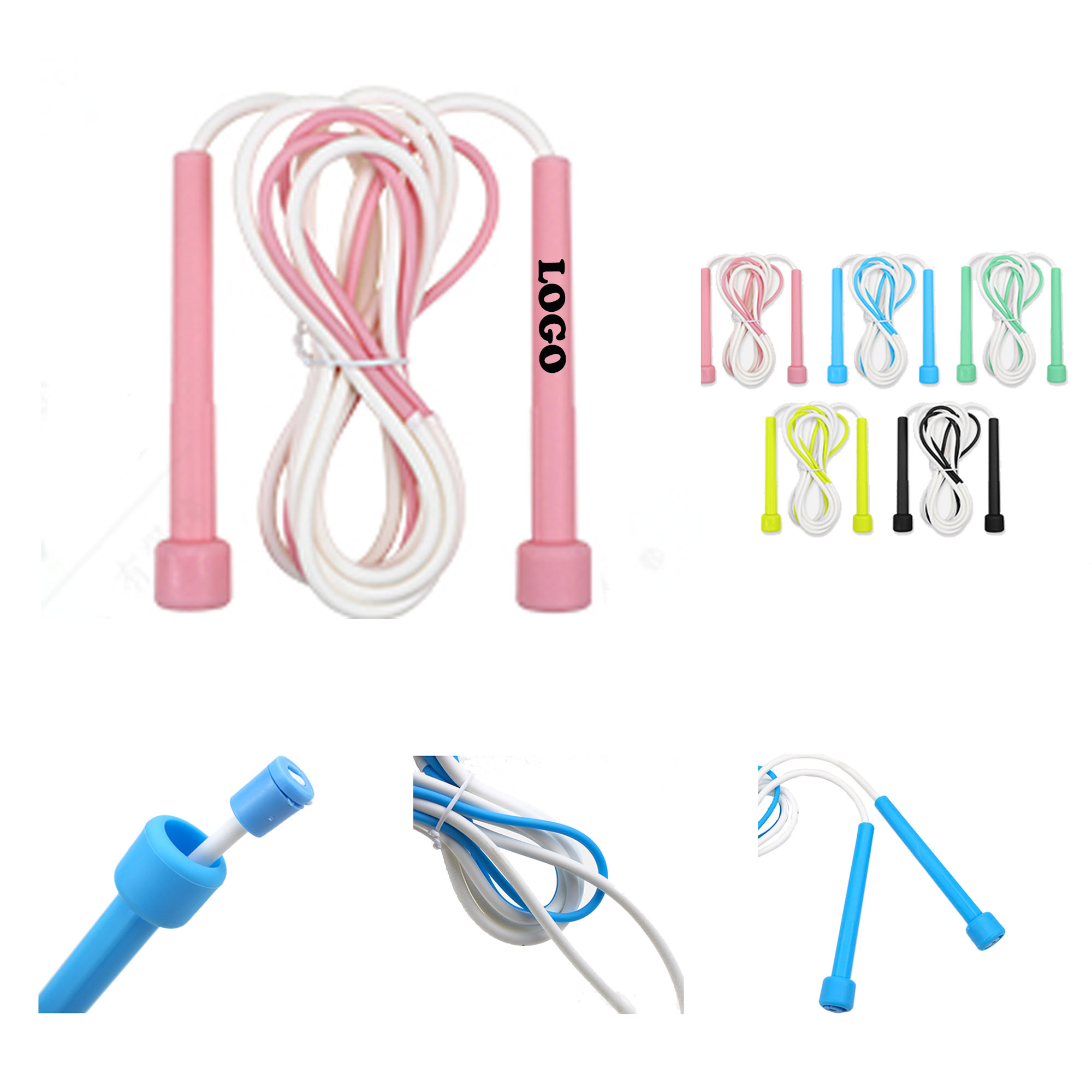 MOQ 10 pcs Logo Printed Jump Rope 3