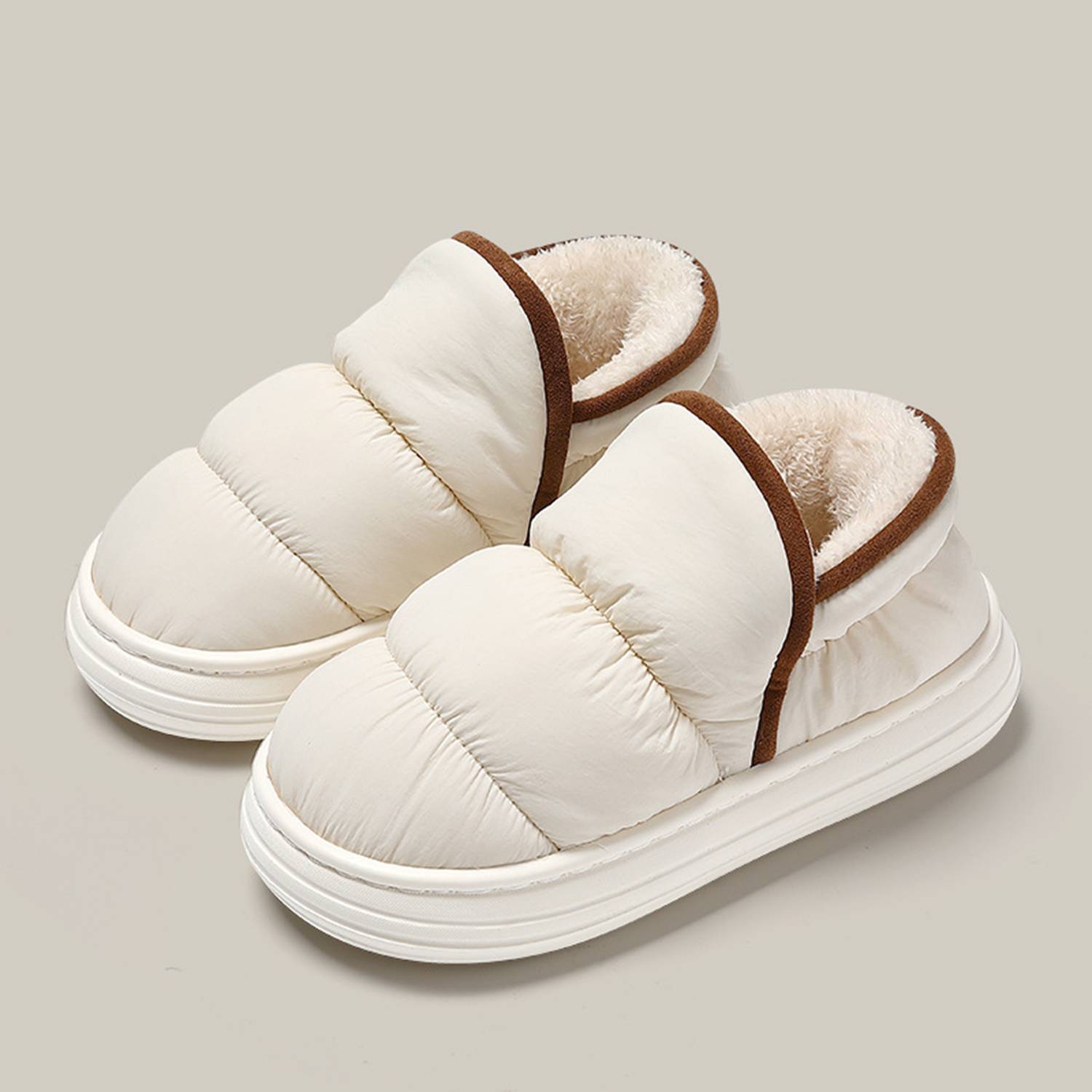 Waterproof cotton slippers 4