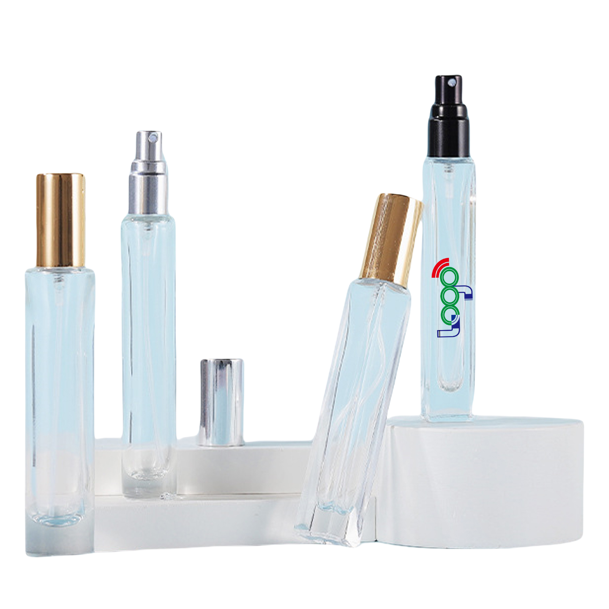 10ML Clear Travel Spray Bottle MOQ50 1