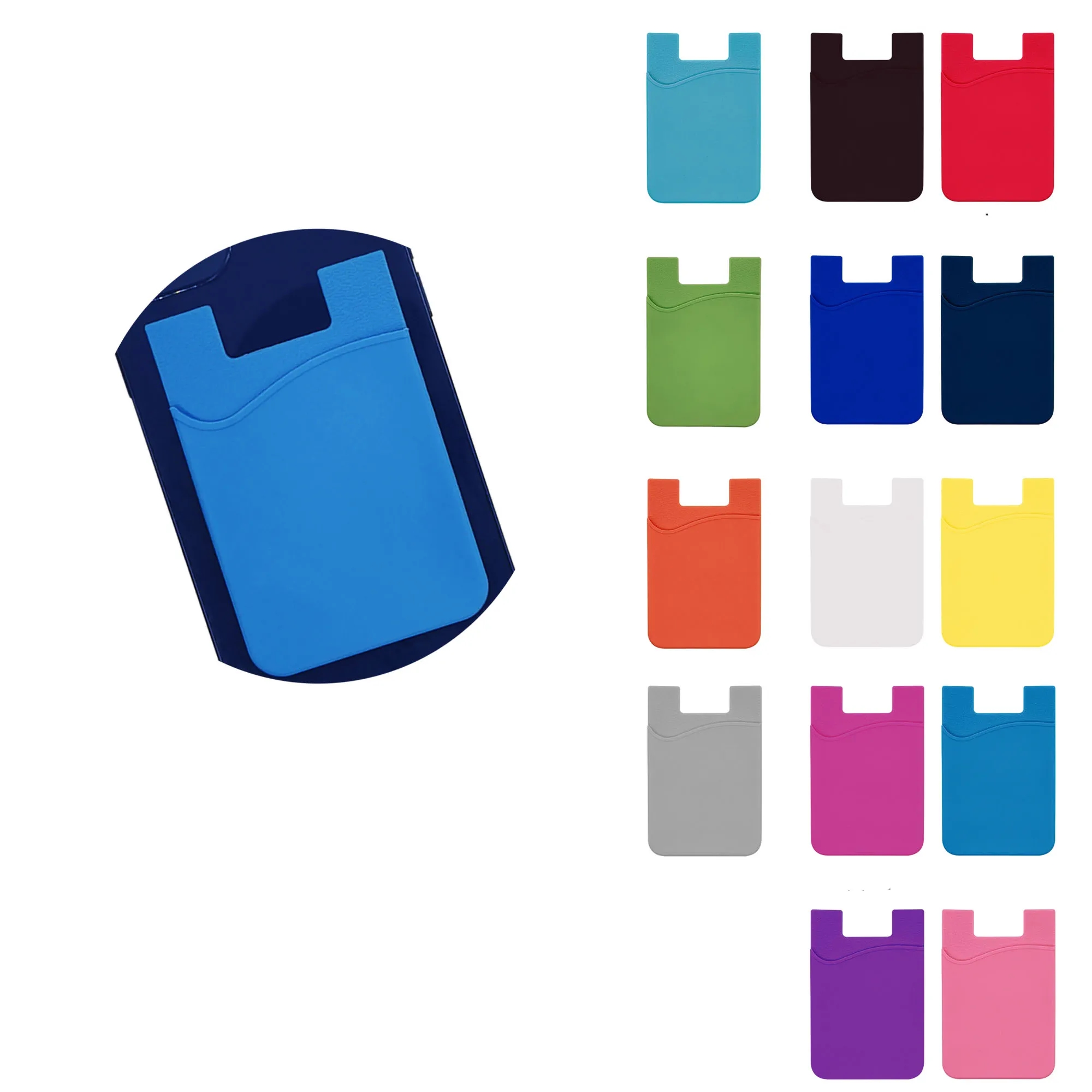 Adhesive Silicone Phone Wallet 4