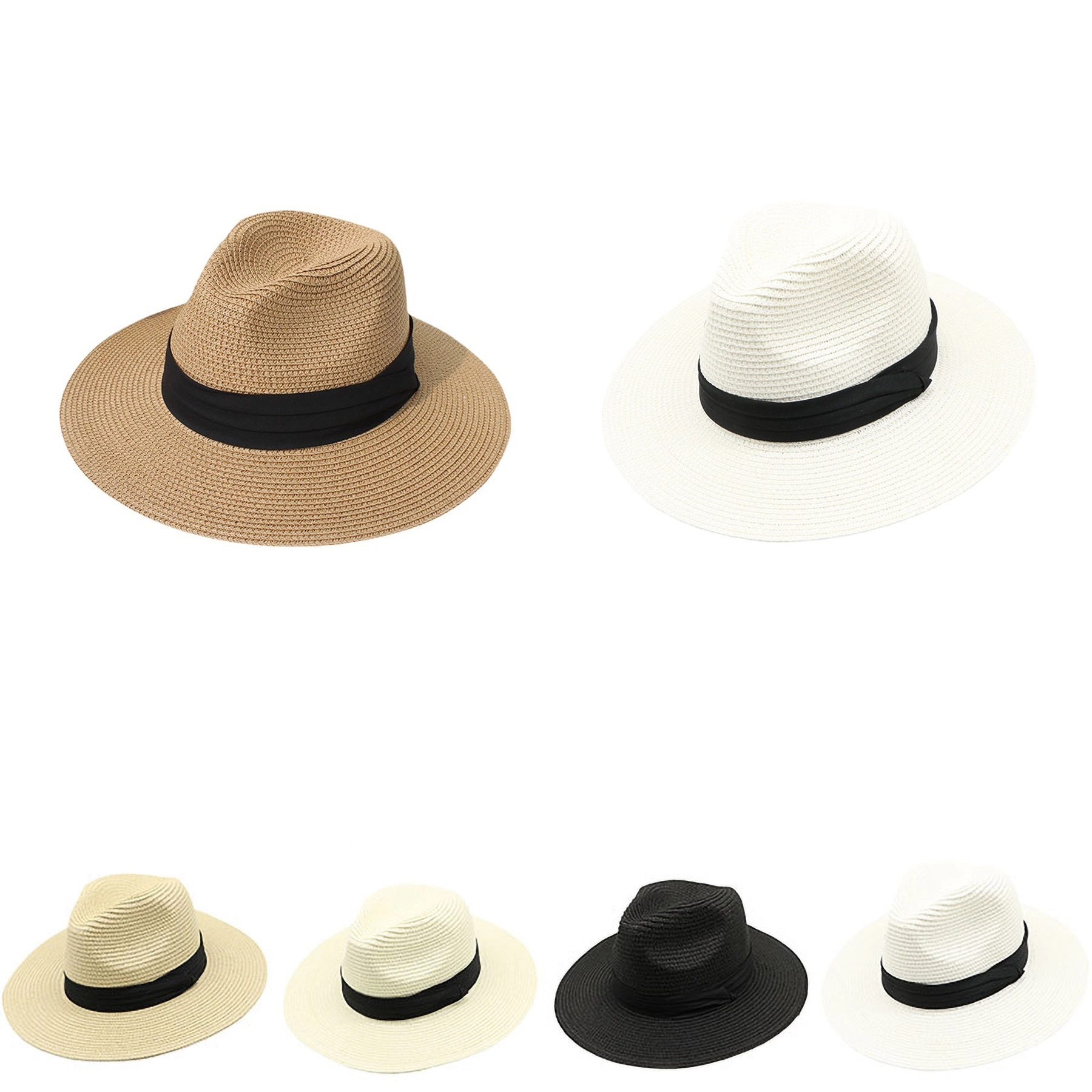Women Straw Panama Hat 6