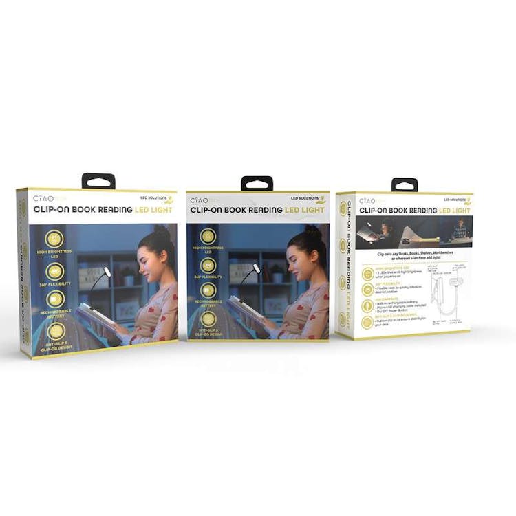 Rechargeable Clip-On Reading Lights 2