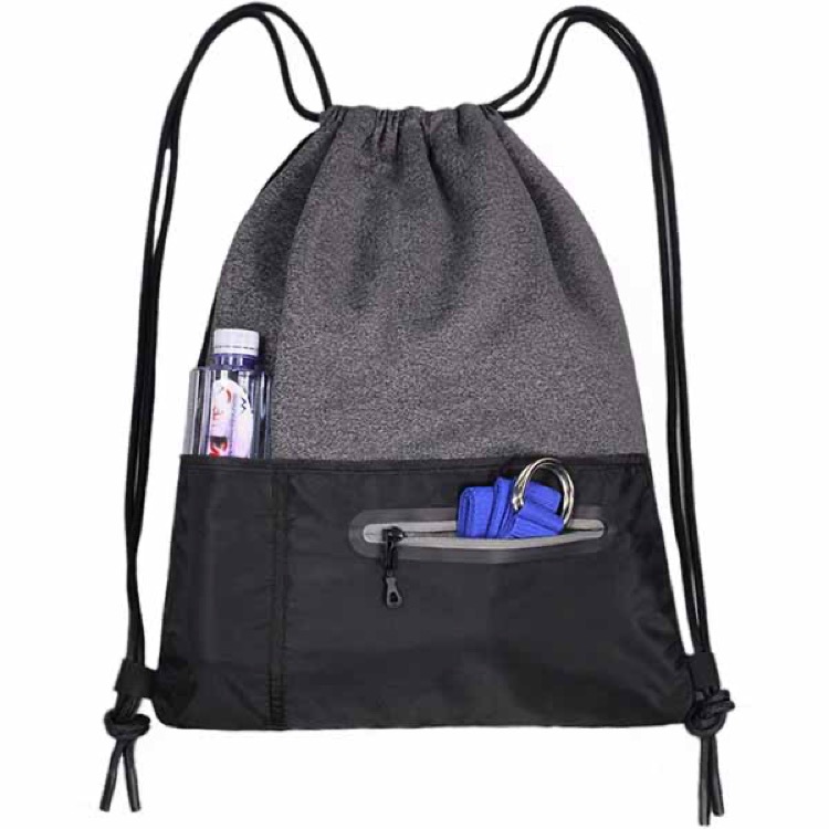 Drawstring Backpack Sackpack Gym Sack String Bag 2