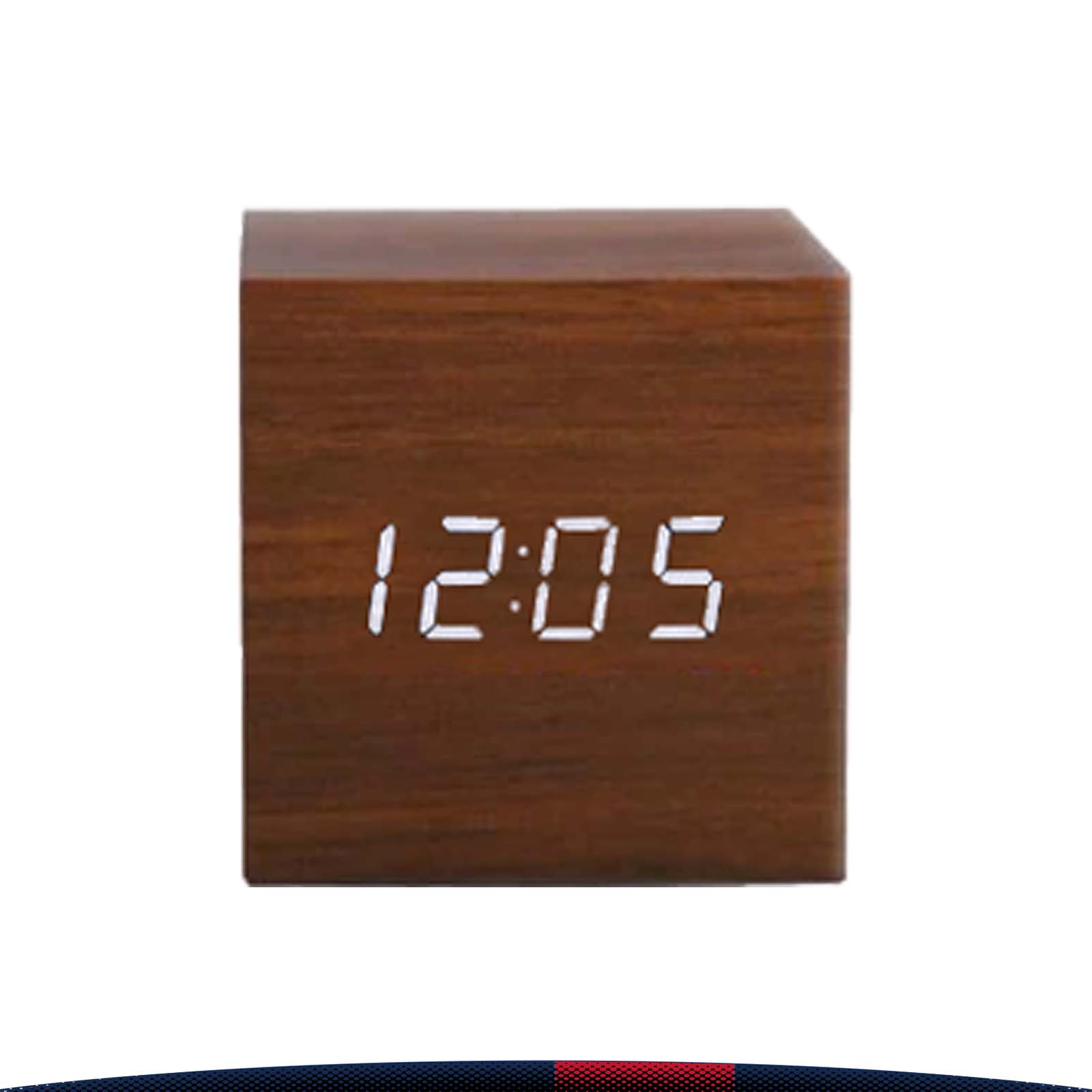 Acoustic Wooden Clock 8