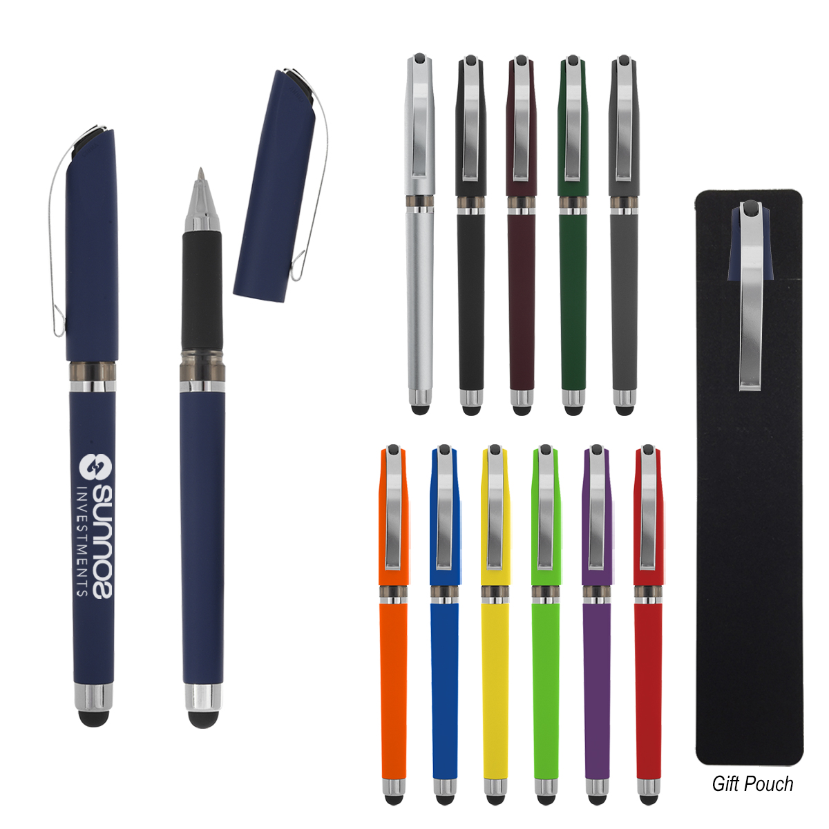 AVENDALE VELVET TOUCH STYLUS GEL PEN 22