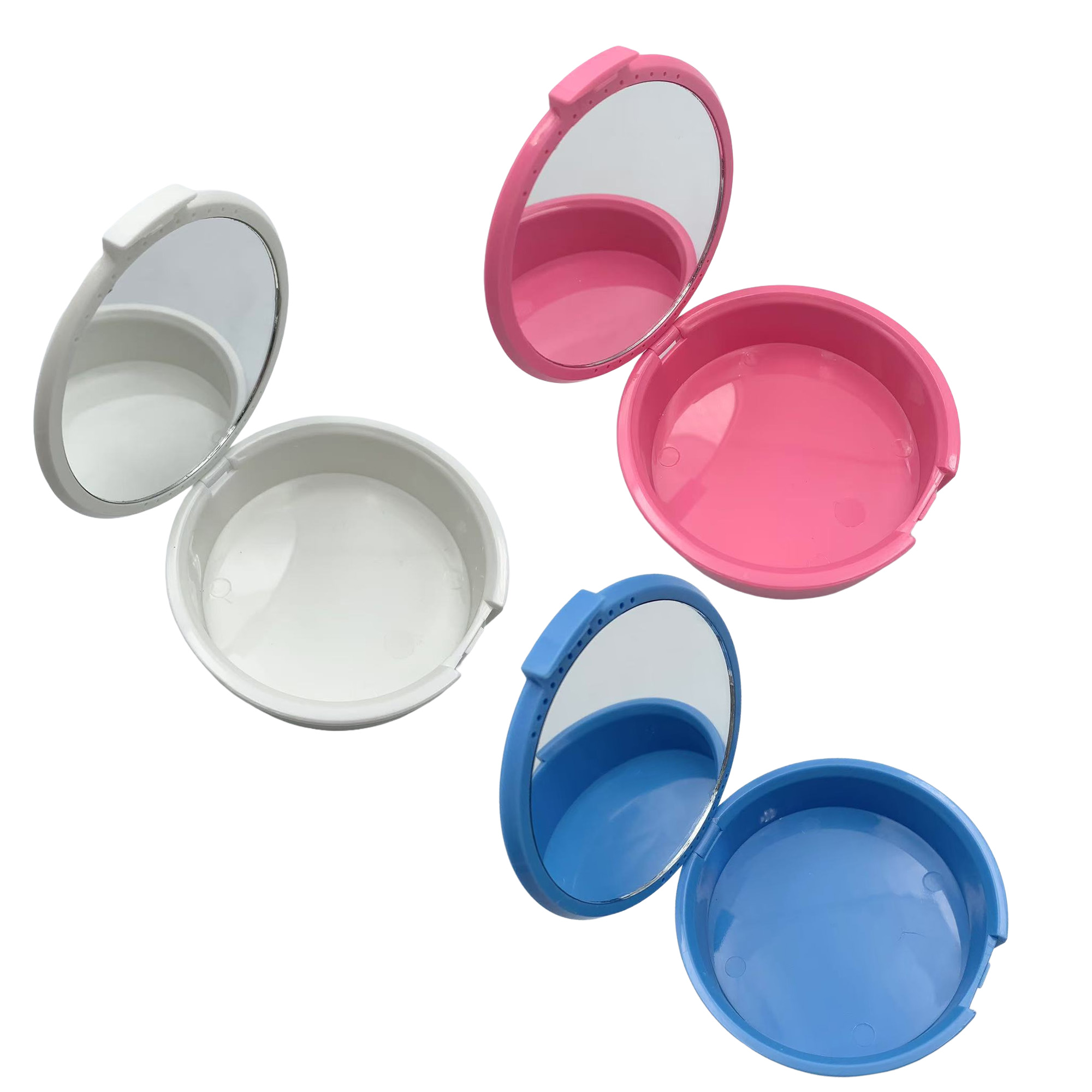 Convenient Round Invisible Braces Storage Case 5
