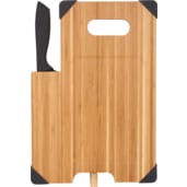Bamboo Cutting Board with Knife 38
