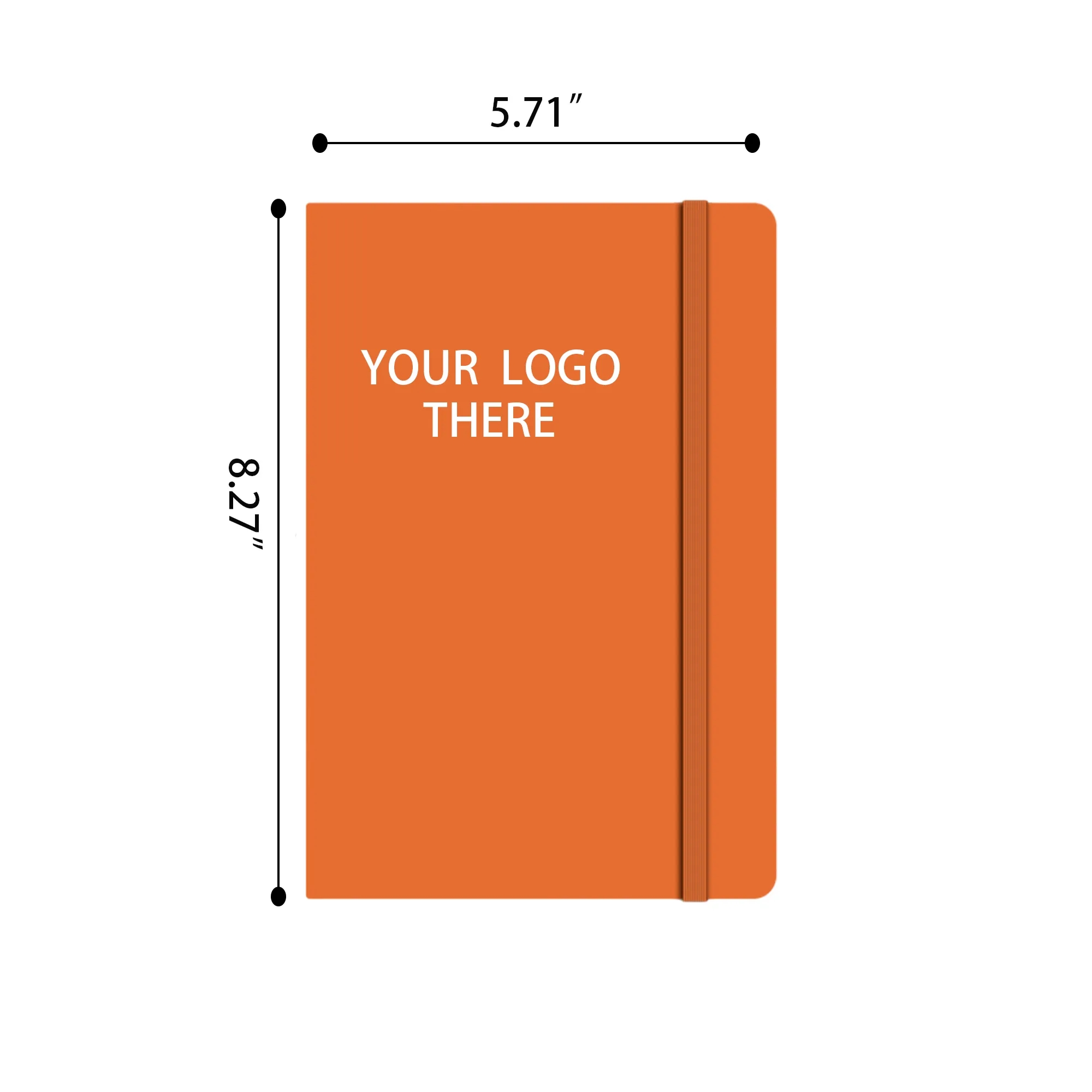 A5 8.27"*5.71" Office School Notebooks Diary 80 Sheets 5