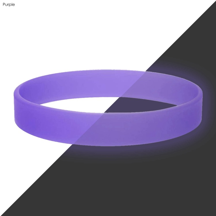 Neon Glow Silicone Wrist Band 8