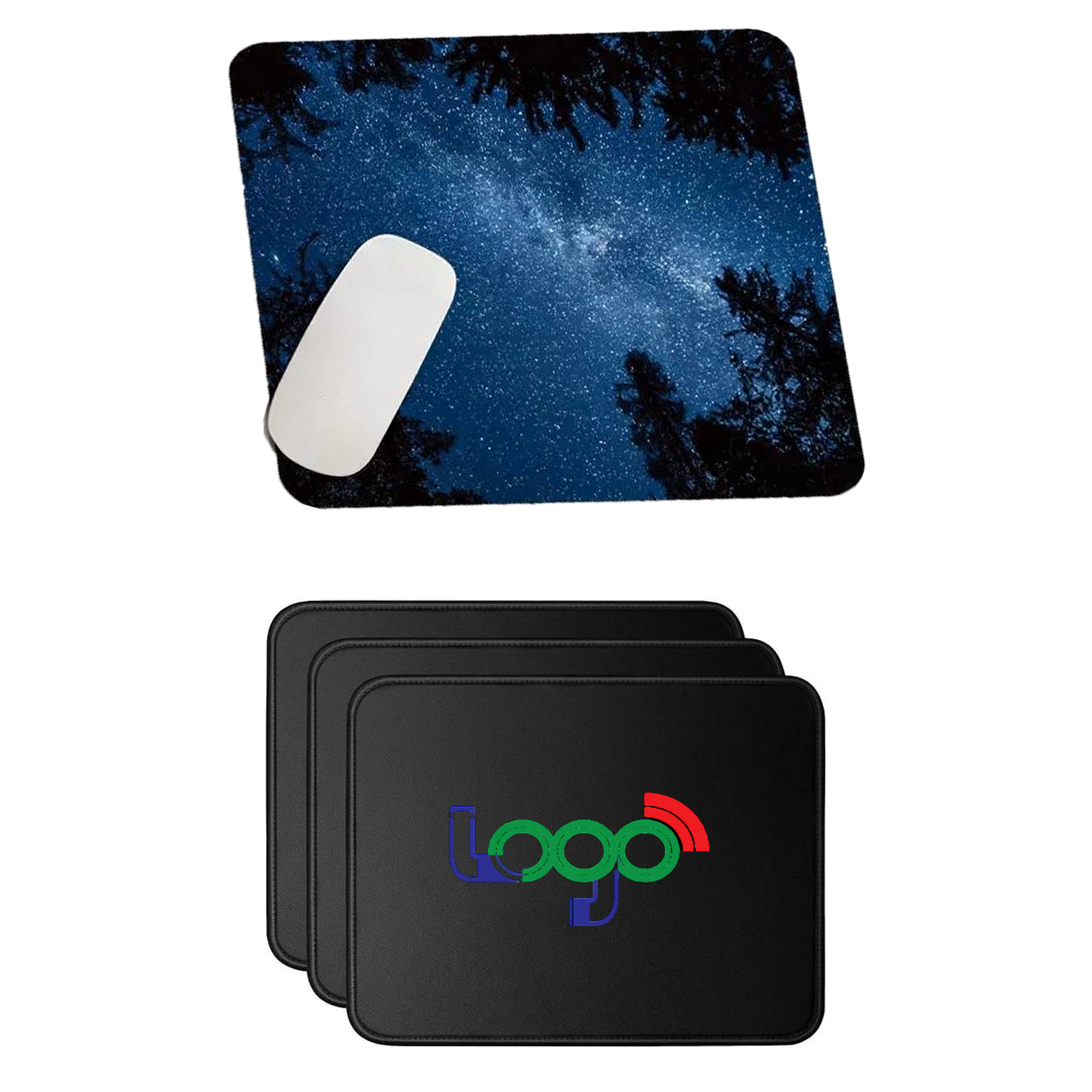 Full-Color Square Customizable Mouse Pad 2