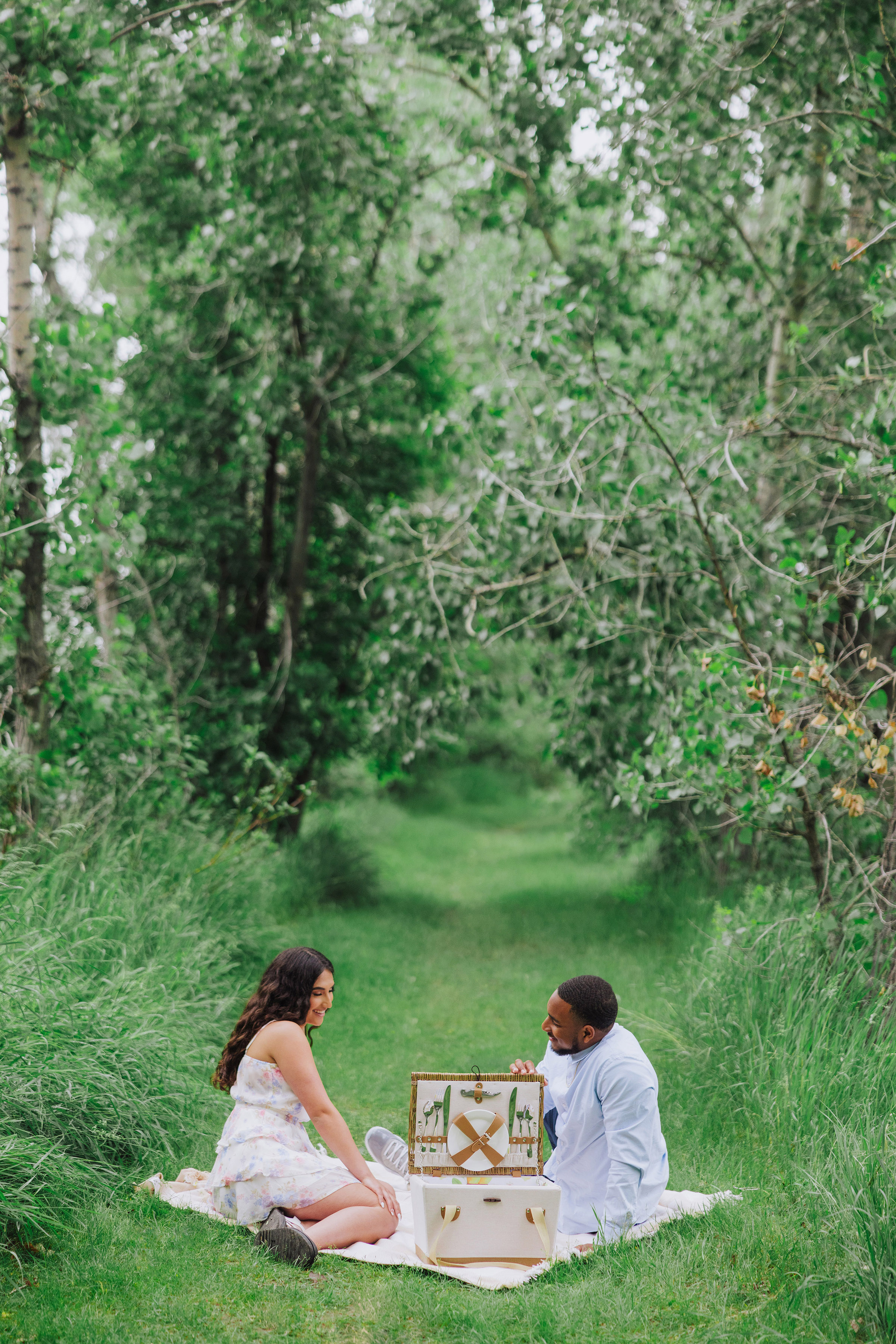 Lemongrove Picnic Basket for 2 4