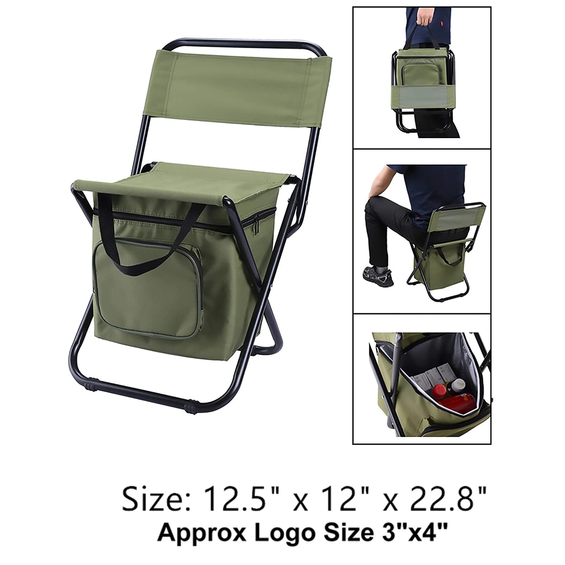 Folding Fishing Cooler Chair 4