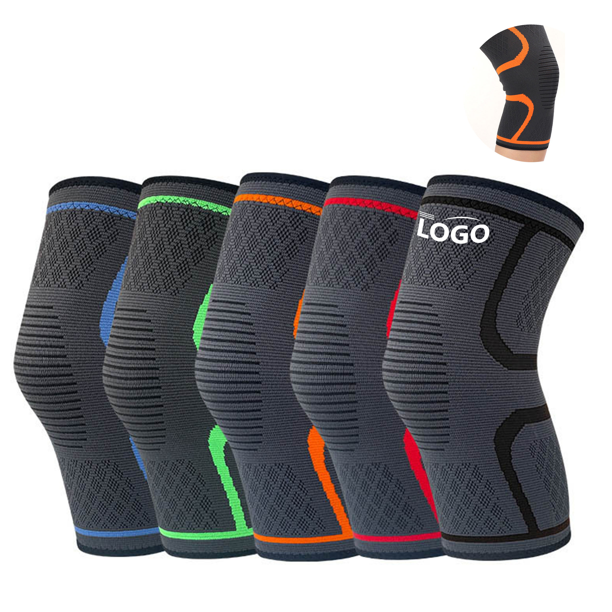 Sports Knee Support with Elastic Nylon Material 4