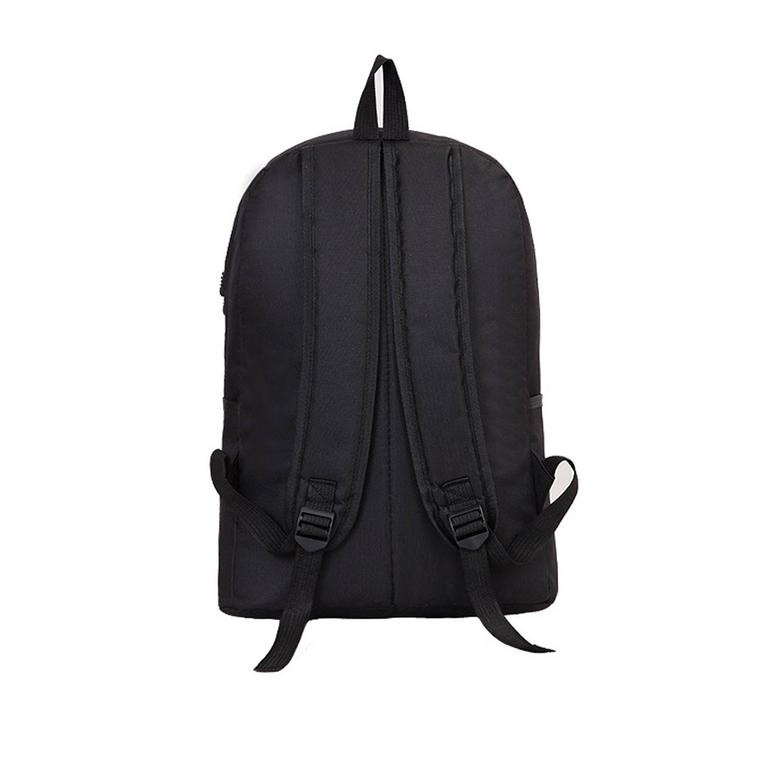 Solid Color Business Boys And Girls Student Backpack 2