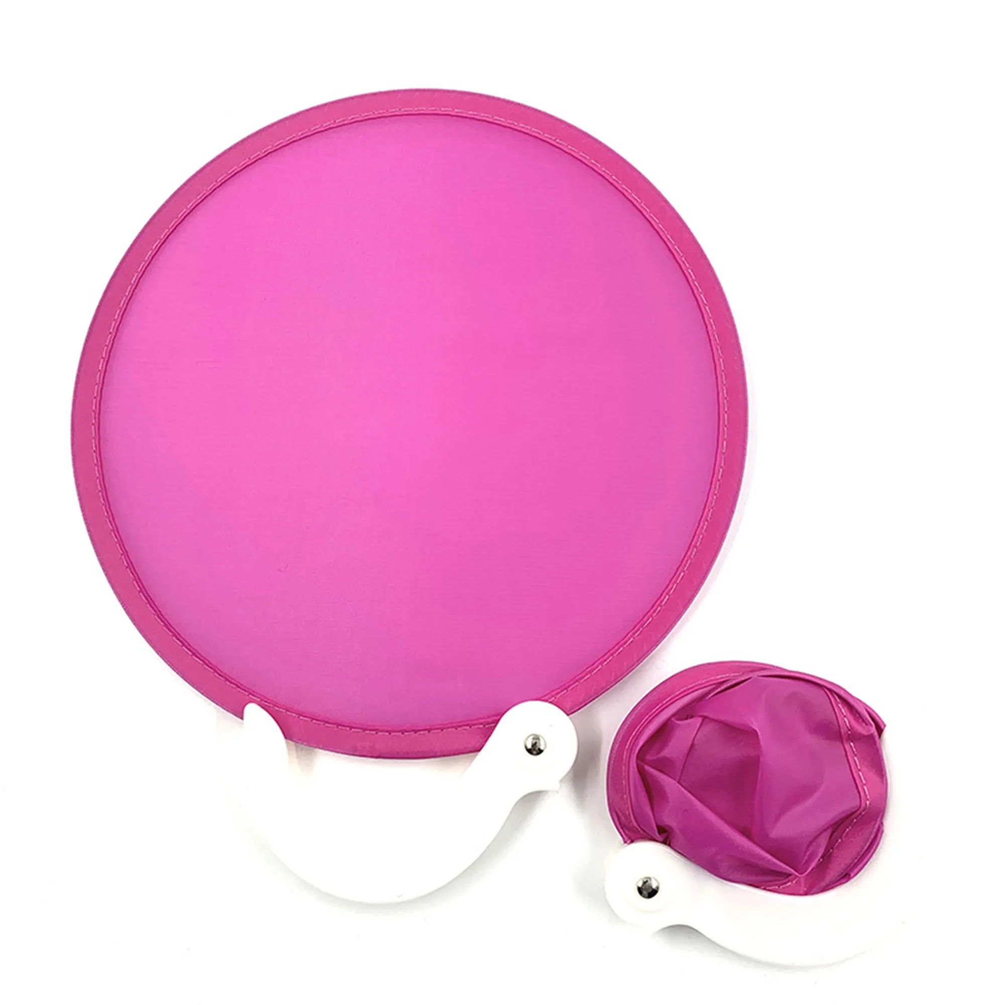 Custom Printed Round Folded Fan 9