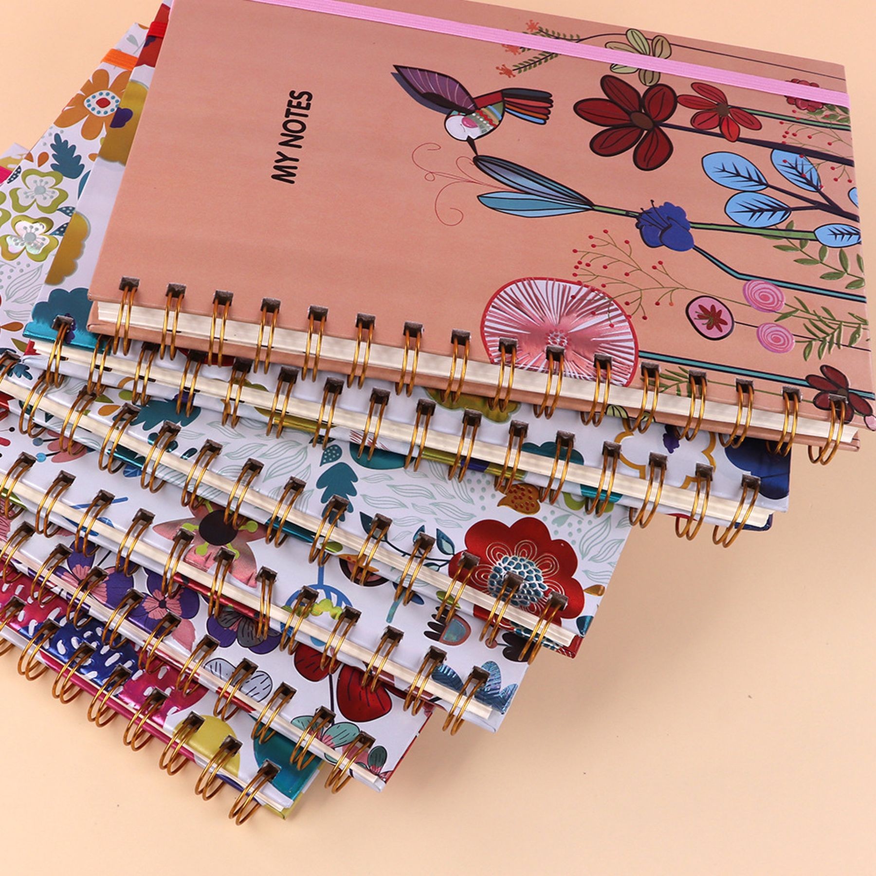 A5 Spiral Notebook Hardcover 160 Pages Spiral Journal 9